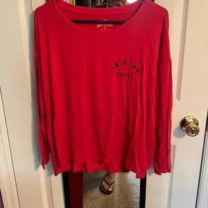 Soft and sexy long sleeve pink shirt